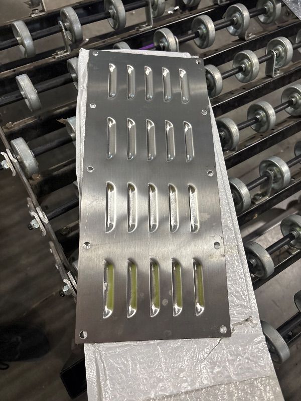 Photo 1 of **ONLY ONE**
Demimy Vents for Outdoor Kitchen, 304 Stainless Steel BBQ Venting Panel for Grill Accessory, 15" by 6-1/2" (20 Venting Slots), Vent Cover for Masonry Fire Pits, Weather Resistant, 2 Pack