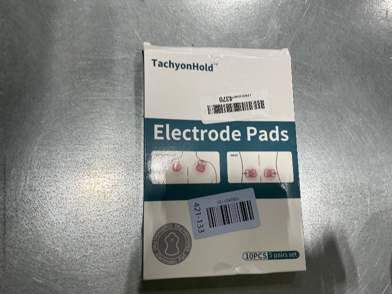 Photo 1 of 10 Pcs Durable Compatible with Omron TENS Unit Electrode Pads Replacement, Tens Unit Replacement Pads for Omron