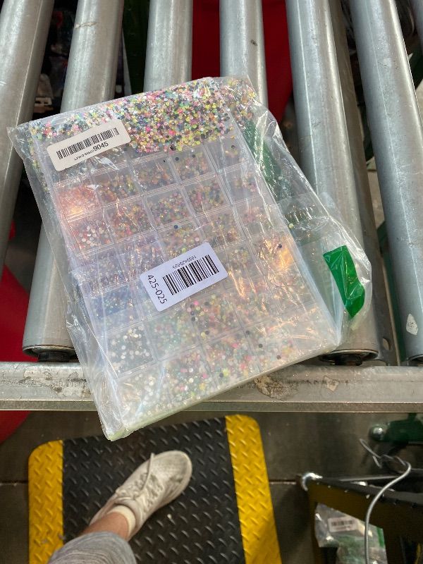 Photo 1 of [MAJOR DAMAGE] 50000+Pcs Resin Jelly Rhinestones for Bedazzling Kit, 3mm Multicolor Flat Back Gems Bedazzler Kit with 3Pcs 10ml B7000 Jewelry Glue, Colorful Bulk Jewels for Diamond Nail Art