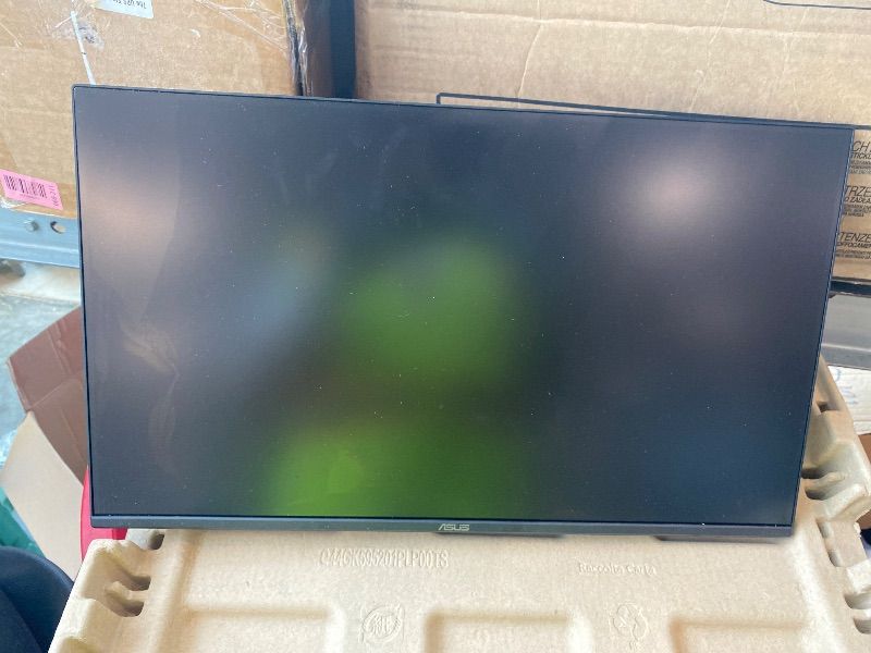 View 3 of [CRACKED SCREEN] ASUS 24” (23.8-inch viewable) 1080P VA249HG Eye Care Monitor – IPS, Full HD, 99% sRGB, Frameless, 120Hz, Adaptive-Sync, 1ms, HDMI, VGA, Low Blue Light, Flicker Free, Wall Mountable, 3 yr Warranty