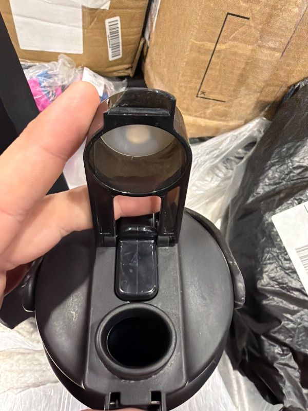 Photo 1 of [See Notes and Live Photos] 64oz Half Gallon Insulated Water Bottle with 2-in-1 Lid (Chug & Straw), Double Walled Vacuum Stainless Steel Water Bottles, Wide Mouth Leakproof Insulated Jug with Straw