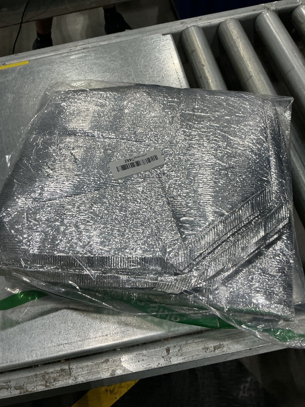 Photo 1 of 10 PCS Reusable Insulated Shipping Bags 13.4 x 9.5 x 13 Inch, Thermal Box Liners for Lunch Box Camping Picnic Foil Insulated Bag Liner Waterproof Insulation Package for Frozen and Hot Food