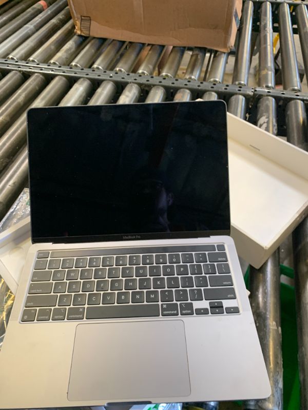 Photo 1 of 2020 Apple MacBook Pro with Apple M1 Chip (13-inch, 8GB RAM, 512GB SSD Storage) - Space Gray