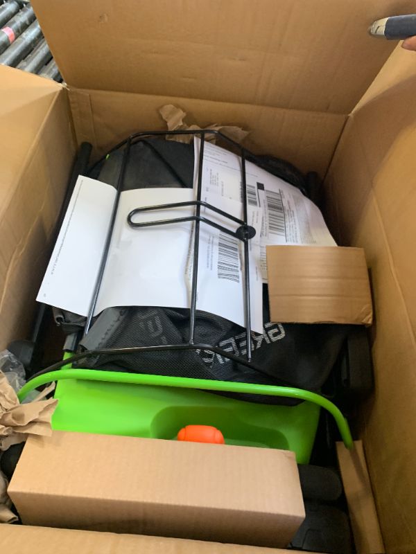 Photo 1 of GreenSweep TurfoMax | Artificial Grass Electric Turf Sweeper, 5 Adjustable Height Settings, Foldable Handle, Collection Bag Included, Restores Flattened Turf & Removes Debris
