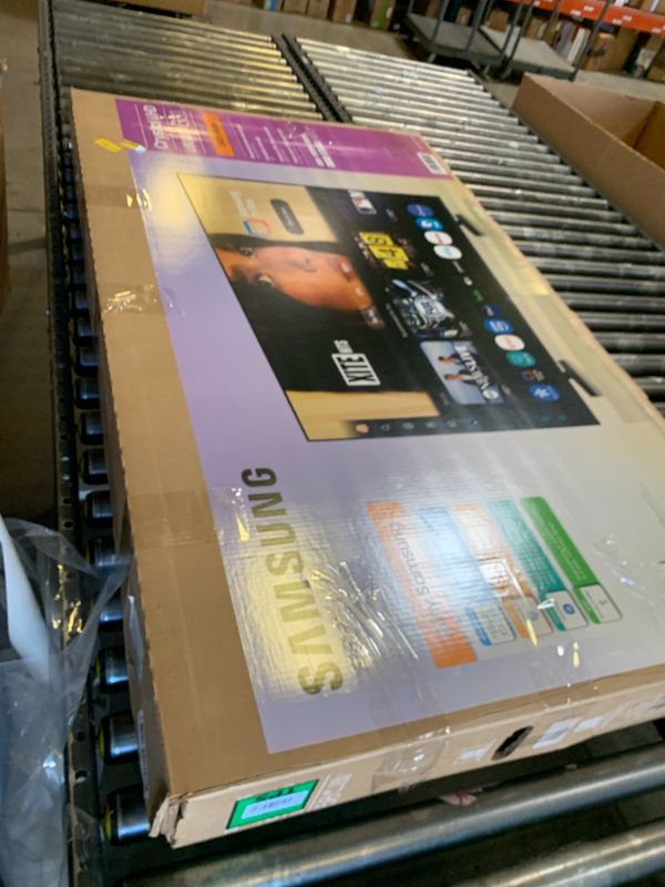 Photo 1 of Samsung 58-Inch Class Crystal UHD U8000F 4K Smart TV (2025 Model) Endless Free Content, Processor, MetalStream Design, Knox Security, Alexa Built-in