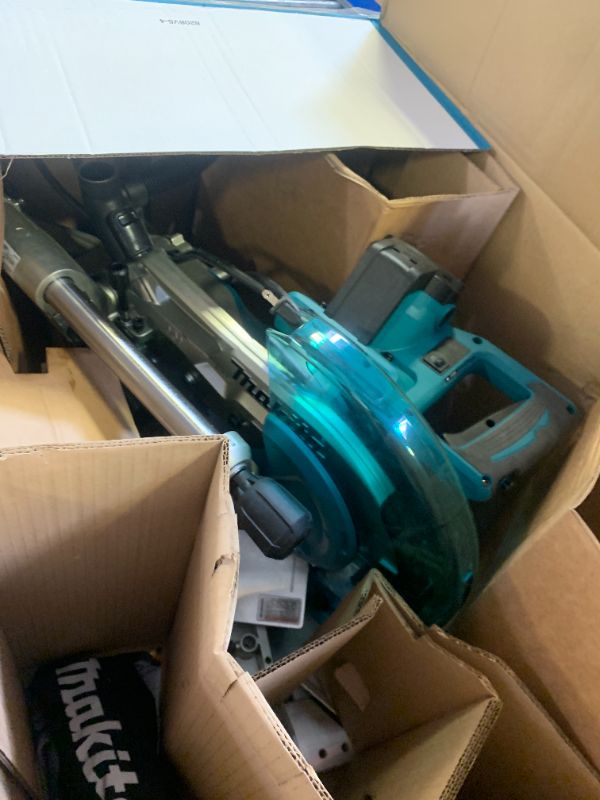 Photo 1 of Makita LS1219L 12" Dual-Bevel Sliding Compound Miter Saw with Laser