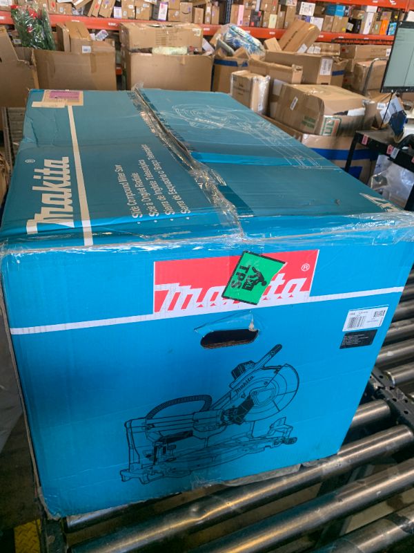 Photo 1 of Makita LS1219L 12" Dual-Bevel Sliding Compound Miter Saw with Laser