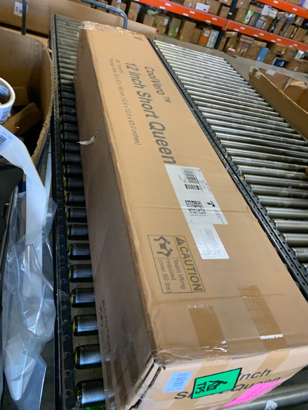 Photo 1 of Grbsy 12 Inch Upgrade Short Queen RV Memory Foam Mattress, Firm Feel, Fiberglass Free, Pressure Relief, Certified Safe Foams & Cooling IceSilk Cover, Mattress in A Box