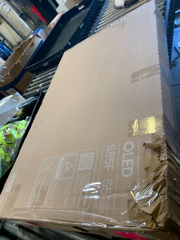 Photo 1 of Samsung 55-Inch Class OLED 4K S85F Series, Vision AI Smart TV (2025 Model, 55S85F) Object Tracking Sound Lite w/Dolby Atmos, NQ4 AI Gen2 Processor, Contour Design, Color Booster Pro, Alexa Built-in
