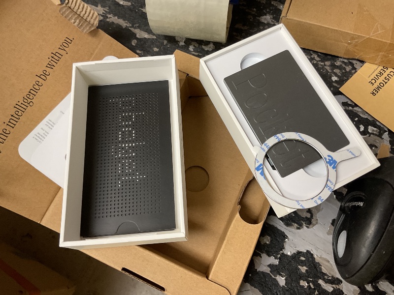 Photo 1 of Pocket AI Voice Recorder & Smart Assistant – Auto Transcription, Summaries & Action Items – AI Note Taker for Meetings, Calls & Productivity - Space Grey