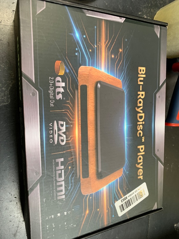 Photo 1 of 1080P Full HD Blu-ray Player with HDMI&AV, Dolby Digital, USB Playback, Region A1 Blu-ray & All Region DVD Support, Includes Remote & CablesB0GC3XMCVG