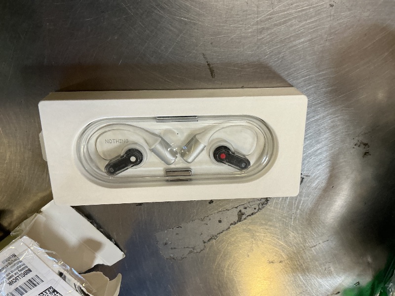 Photo 1 of Nothing Ear (open) Ultra-light Open Ear Headphones with Adjustable Earhooks, Multipoint Connection Bluetooth Earbuds with Clear Voice Technology for AI Calls, IP54, Fast Charging, ChatGPT Supported