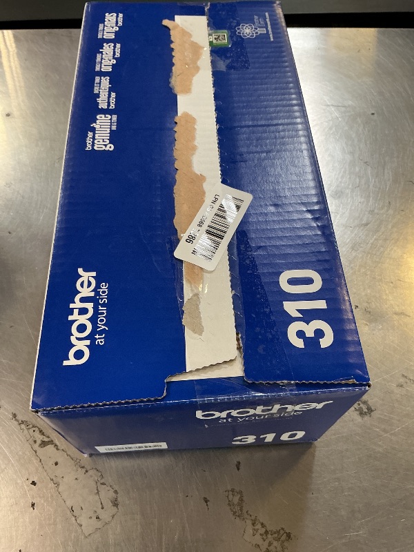 Photo 1 of Brother Genuine TN310Y Color Laser Yellow Toner Cartridge