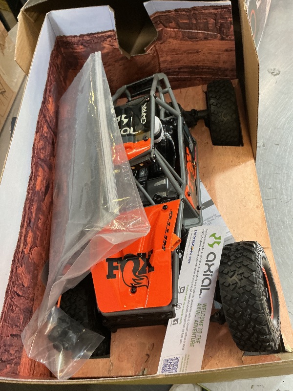 Photo 1 of Axial RC Crawler UTB18 Capra 1/18 4WD RTR (Battery and Charger Included), Grey, AXI01002V2T2