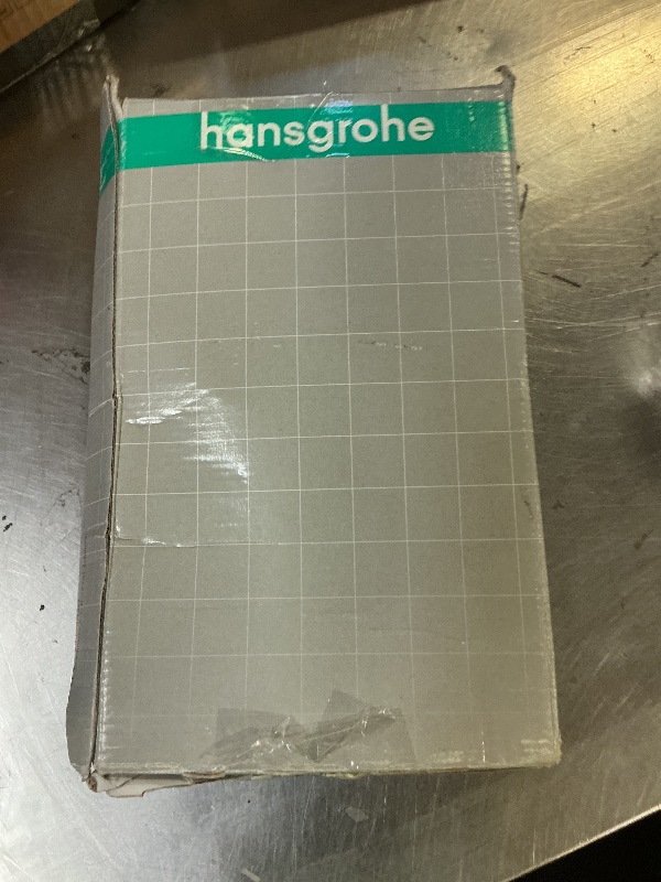 Photo 1 of hansgrohe Rainfinity 5-inch Modern Handheld Shower Head 3-Spray PowderRain, Intense PowderRain, Intense Turbo in Brushed Nickel, 26865821