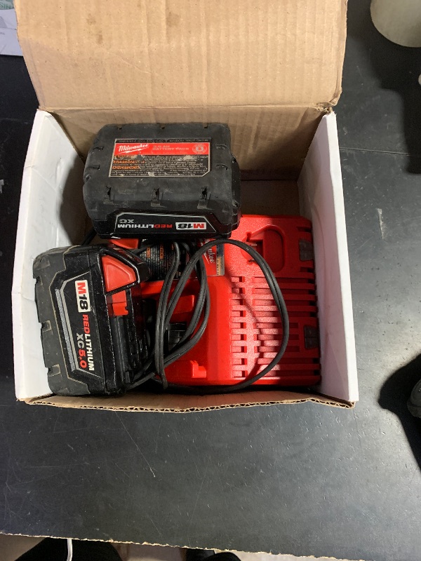 Photo 1 of Milwaukee M18 5.0 BATTERY 2PK STARTER KIT