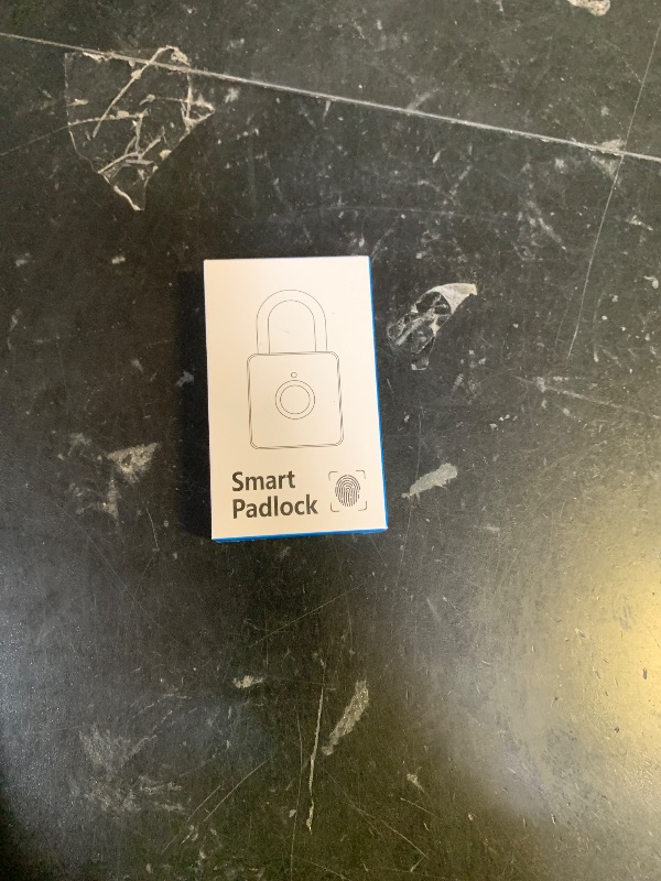 Photo 1 of Fingerprint Padlock, Pothunder Smart Padlock, Locker Lock, Fingerprint Lock with APP Unlock, USB Rechargeable, Suitable for Gym Locker, Door(Black)