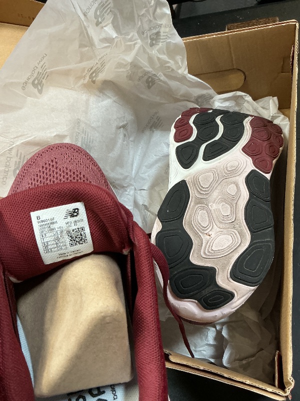 Photo 1 of New Balance Women's Fresh Foam X 860 V14 Running Shoe, Washed Burgundy/Monarch Burgundy/Pink Granite, 8.5 M