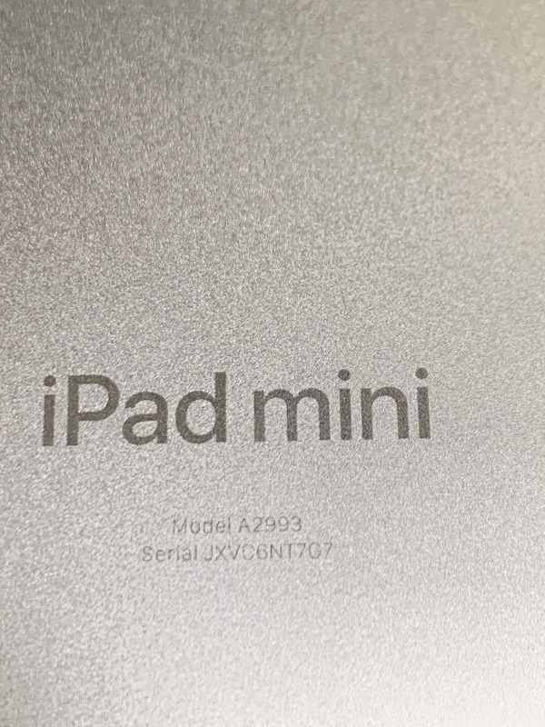 Photo 1 of Apple iPad mini (A17 Pro): Apple Intelligence, 8.3-inch Liquid Retina Display, 128GB, Wi-Fi 6E, 12MP Front/12MP Back Camera, Touch ID, All-Day Battery Life — Space Gray