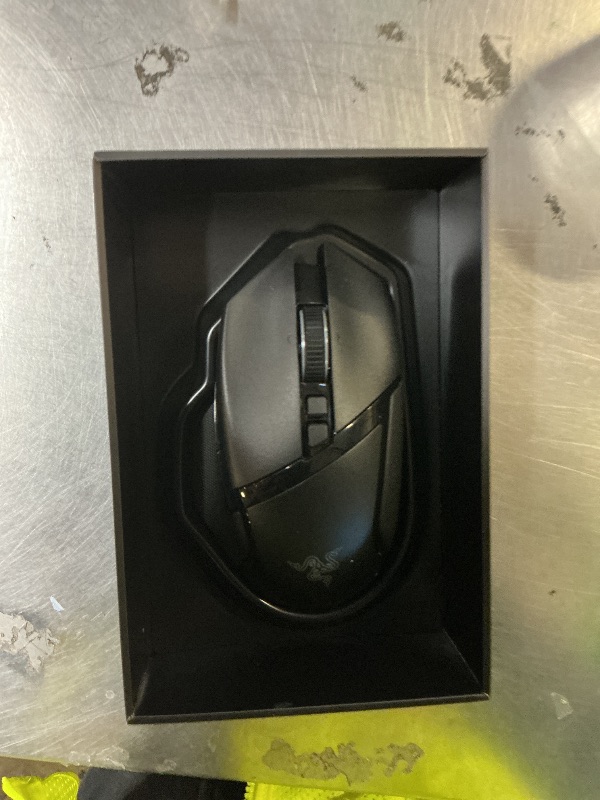 Photo 1 of Razer Basilisk V3 Pro 35K Wireless Gaming Mouse: HyperScroll Tilt Wheel - 35K DPI Optical Sensor Gen 2-13 Customizable Controls - Chroma RGB - Optical Switches Gen 3 - Up to 140 Hr Battery - Black
