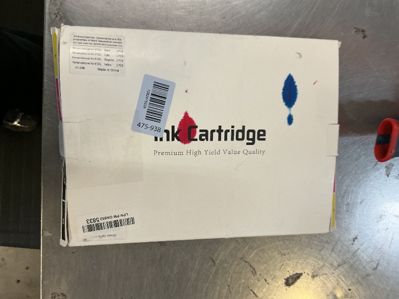 Photo 1 of NINKLER Remanufactured Ink Cartridges Replacement for Epson 812XL Ink cartridges Combo Pack 812 XL for Workforce Pro WF-7840 WF-7820 WF-7310 EC-C7000 Printer 10 Pack