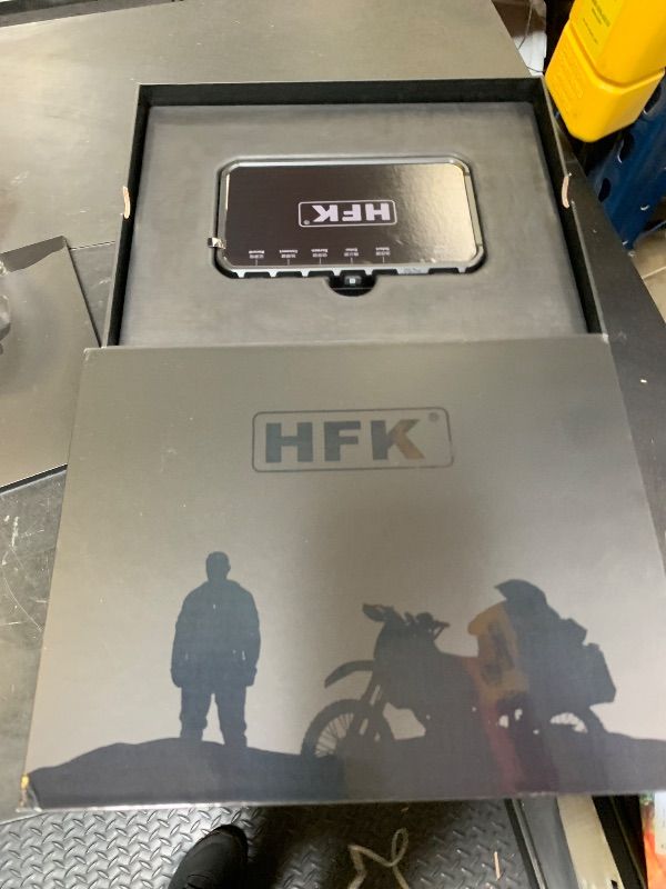 Photo 1 of HFK HC50 Motorcycle CarPlay & Android Auto, Motorcycle Carplay GPS Navigation System, 5.7” Touch Screen with 2K Dual Dash Cam, Bluetooth, 5G Wi-Fi, IP69K Waterproof (HC50-128GB)