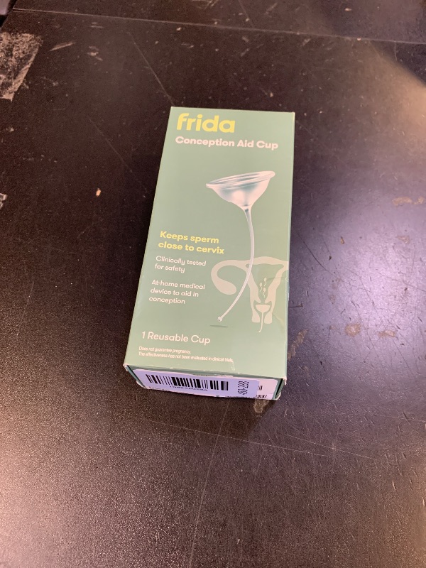 Photo 1 of Frida Fertility Conception Aid Cup, Keeps Sperm Close to Cervix, Natural Pregnancy Support for Family Planning, Soft Flexible Silicone, Reusable Conception Cup and Storage Bag