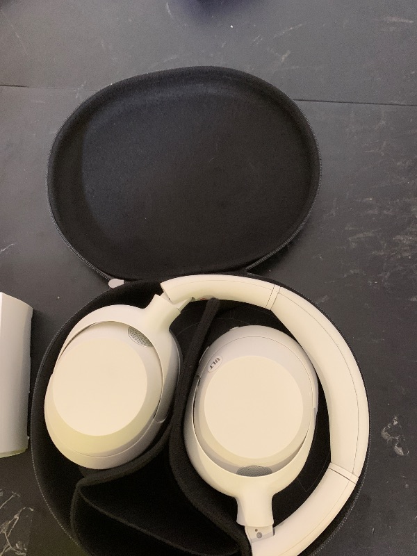 View 3 of Sony ULT WEAR Over-Ear Noise Canceling Bluetooth Headphones with Alexa Built-in, Comfortable Design, 30-Hour Battery, Massive Bass, & Signature Noise Canceling Found in 1000X Series, Off White