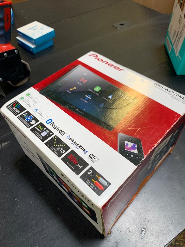 Photo 1 of Pioneer DMH-W2770NEX 6.8" Capacitive Touchscreen, Double Din – Wireless & Wired Apple CarPlay & Android Auto, Bluetooth, Backup Camera, FLAC, Short Chassis, HD Radio