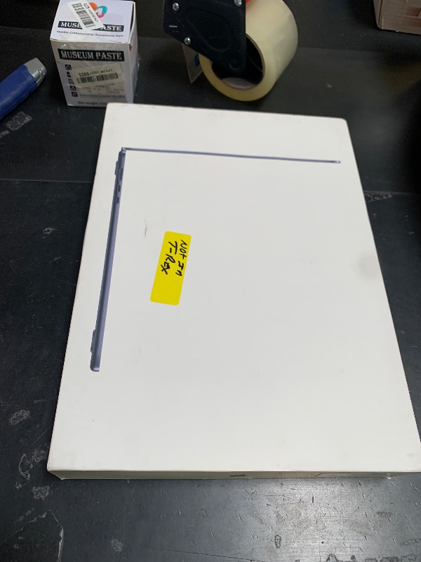 Photo 1 of Apple 2025 MacBook Air 15-inch Laptop with M4 chip: Built for Apple Intelligence, 15.3-inch Liquid Retina Display, 16GB Unified Memory, 256GB SSD Storage, 12MP Center Stage Camera, Touch ID; Midnight