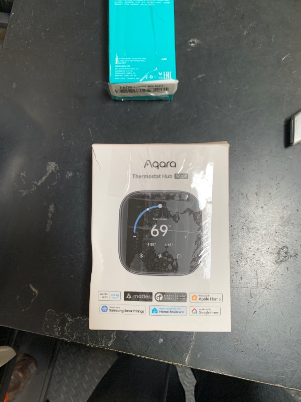 Photo 1 of Aqara Smart Thermostat W200 with Apple Adaptive Temperature & Clean Energy Guidance, 4" Touchscreen, Matter Controller, Built-in Radar Sensor, Works with Apple Home, Siri, Google Assistant, Alexa