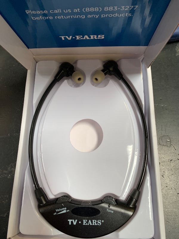 Photo 1 of TV · EARS Additional Wireless Headset Compatible with all 5.0 Analog and Digital TV Ears Headset Systems, Ideal for Seniors & with Hearing Difficulties