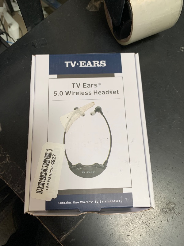 Photo 1 of TV · EARS Additional Wireless Headset Compatible with all 5.0 Analog and Digital TV Ears Headset Systems, Ideal for Seniors & with Hearing Difficulties