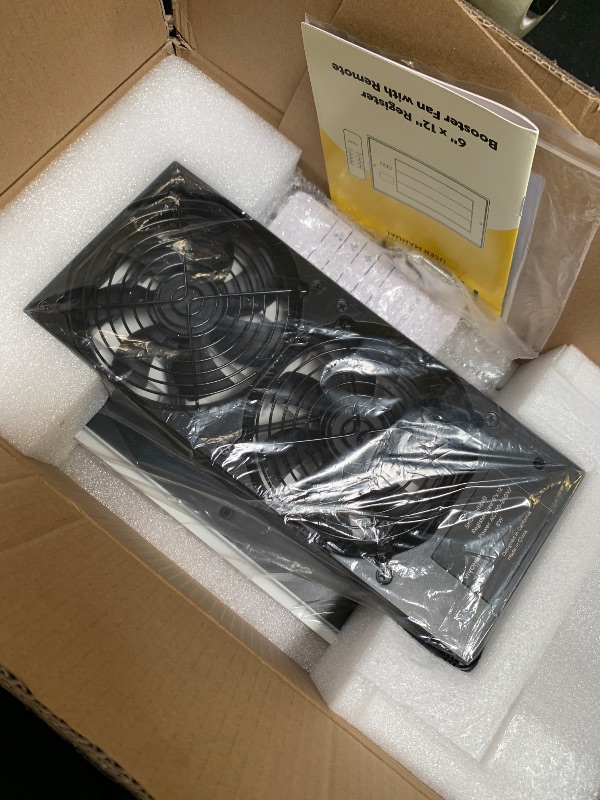 Photo 1 of VIVOHOME 6''x12'' REGISTER BOOSTER FAN