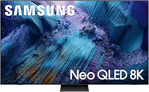 Photo 1 of amsung 85-Inch Class Neo QLED QN990F 8K Mini LED Smart TV (2025 Model) NQ8 AI Gen3 Processor, 8K AI Upscaling Pro, Wireless One Connect, Glare Free, Samsung Vision AI, Alexa Built-in