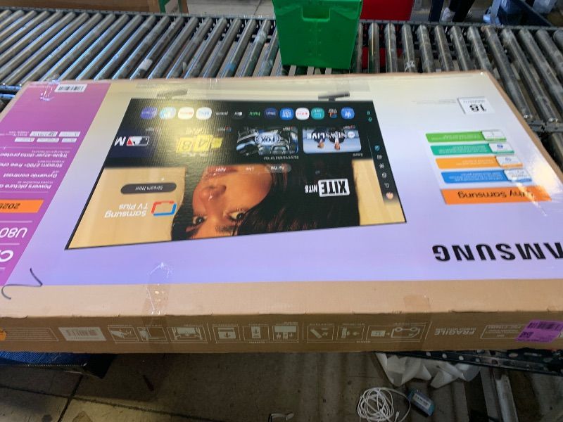 Photo 1 of Samsung 65-Inch Class Crystal UHD U8000F 4K Smart TV (2025 Model) Endless Free Content, Processor, MetalStream Design, Knox Security, Alexa Built-in