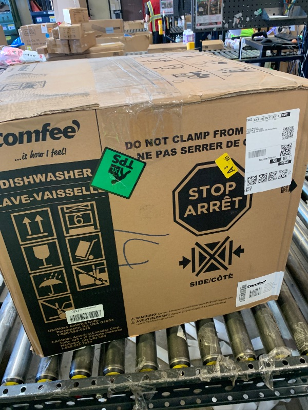 Photo 1 of COMFEE’ Portable Mini Dishwasher, Energy Star, Countertop, 6 Place Settings, with 8 Washing Programs, Speed, Baby-Care, ECO& Glass, Dish Washer for Dorm, RV& Apartment, White