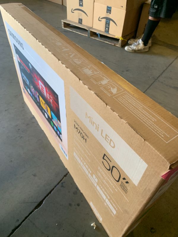 Photo 1 of Samsung 50-Inch Class Mini LED M70H Series Samsung Vision AI Companion Smart TV (2026 Model, 50M70H) Processor 4K, Pure Spectrum Color, Motion Xcelerator + DLG 120Hz