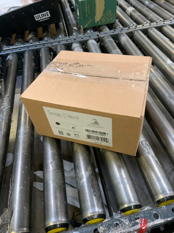 View 2 of Dryer Vent Connector Kit - 90 Degree Dryer Vent Hose Connector for Tight Spaces, Space Saving Dryer Vent Elbow With Hose - DIY Toolless Design with Airtight Seal - STV-M by Ziggurat Products