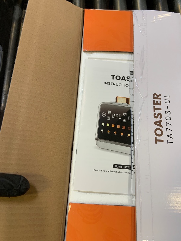 Photo 1 of 4-Slice Smart Toaster, Extra-Wide Slots for Thick Bagels & Artisan Bread, 1400W Rapid Heating, 6 Browning Levels + 5 Presets, MemoryIQ, Pro Bagel Mode
