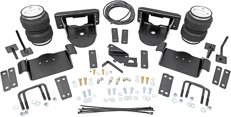 Photo 1 of Rough Country Rear Air Spring Kit for Ford F-150 (2021-2025) - Minimizes Trailer Sway, Prevents Bottoming Out