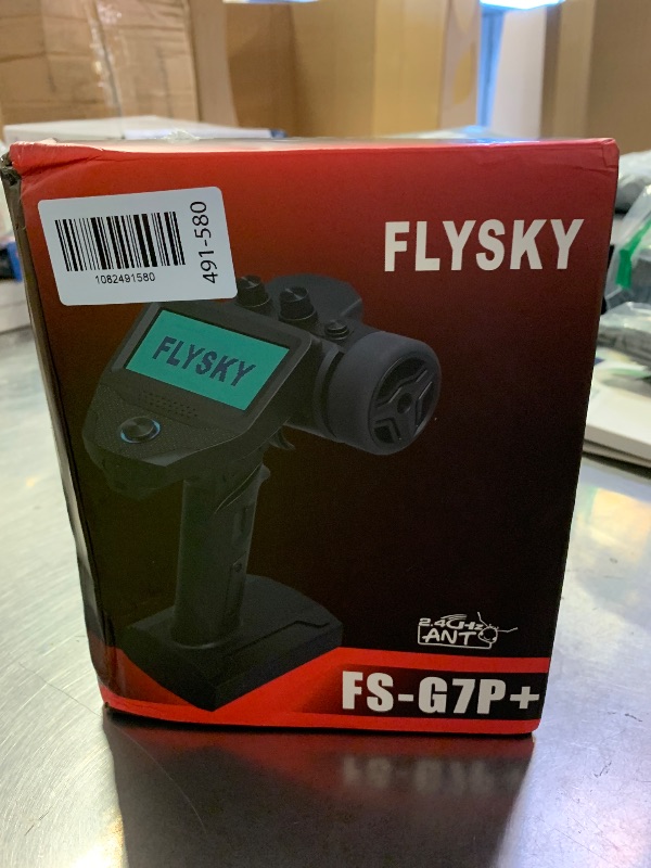 Photo 1 of Alaohu FS-G7P+ (FS-G7P Upgraded Version) RC Transmitter and Receiver FS-R11P Fly 2.4GHz Sky Surface 10-Channels Radio Controller System for RC Crawler, Buggy, Cars and Boats