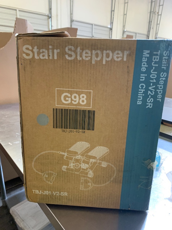 Photo 1 of Sweetcrispy Mini Stair Steppers with Resistance Bands for Exercise at Home, Portable Exercise Twist Stepper Machine for Full Body Workout, 300LBS Capacity