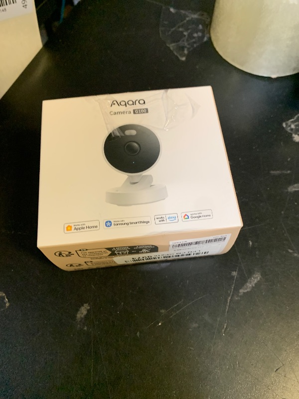 Photo 1 of Aqara G100, 2K Indoor/Outdoor Security Camera, HomeKit Secure Video, 2-Way Audio, Spotlight Color/IR Night Vision, AI Detection, 140° FOV, Wi-Fi 6, Supports HomeKit, Alexa, Google and IFTTT, Black