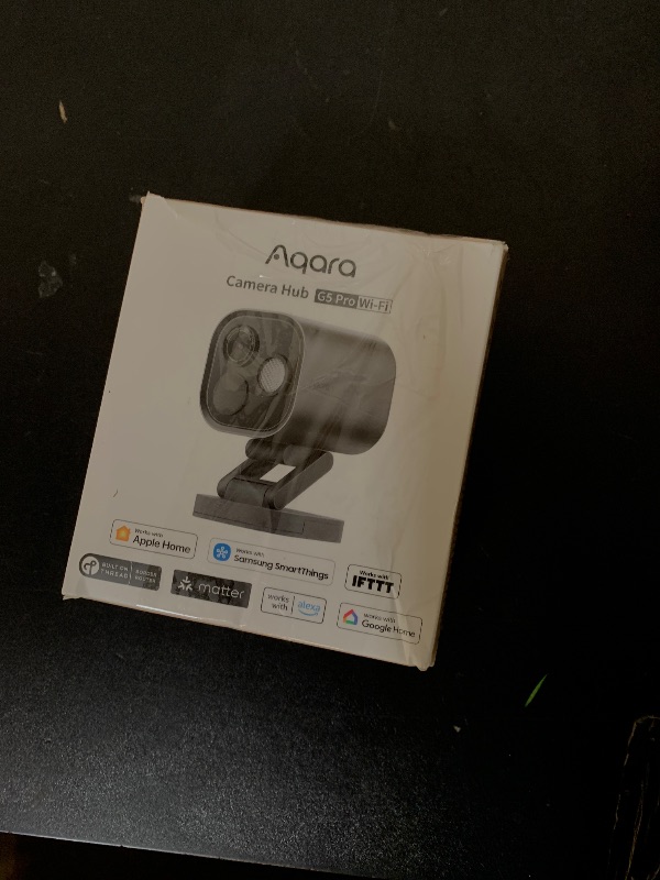 Photo 1 of Aqara 4MP Camera Hub G5 Pro WiFi, True Color Night Vision Security Camera Outdoor, 2.4/5Ghz WiFi, HomeKit Secure Video, Thread Border Router, Local Detection, Thread/Zigbee, Supports Alexa,Google Home