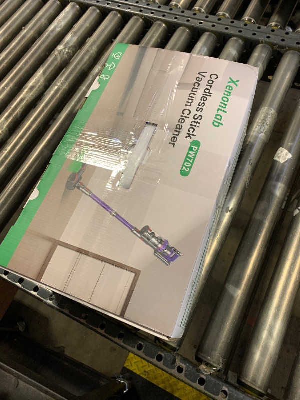 Photo 1 of **MISSING CHARGER** XenonLab Cordless Vacuum Cleaner, 75Mins/55KPa/650W Freestanding Stick Vacuum Cleaners for Home, Rechargeable, Lightweight, Cone Filtration&Anti-Tangle, for Hard Floor, Carpet, Hardwoods, Pet Hair