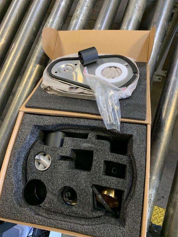 Photo 1 of UT3290BL Matte Black Shower Valve Trim Kit for Moen Align M-CORE 3-Series 2-Handle Shower Faucet Trim, Shower Handle Trim Includes 1213 Cartridge for Moen U232 U362 M-CORE Mixing Valve, Valve Required