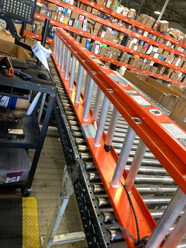 Photo 1 of LITE 28-foot Fiberglass Extension Ladder, 300-Pound Load Capacity, Type IA, LP-3021-28