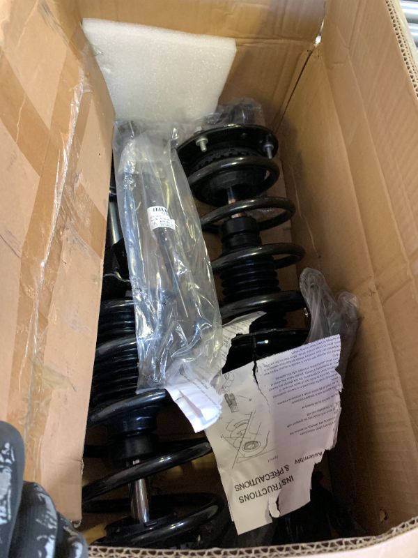 Photo 1 of Detroit Axle - 4WD Pair Front Struts for 2009-2013 Ford F-150 Complete 2 Struts w/Coil Spring Assembly 2010 2011 2012 Replacement Left Right Quick Install Ready Strut Shock