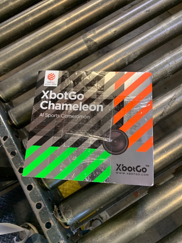 Photo 1 of XbotGo Chameleon AI Auto Sports Action Camera - 4K 60FPS Soccer Camera and Basketball Tracking Camera for Team Sports, Live Streaming, No Subscription, Works with iOS & Android (Lemon Green)